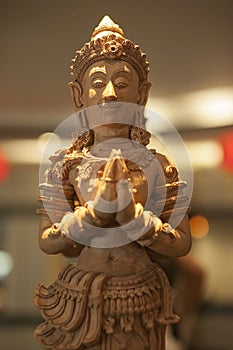 Ancient buddha sculptures of thailand