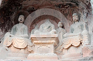 Ancient Buddha statue