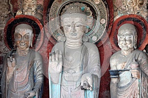 Ancient buddha statue