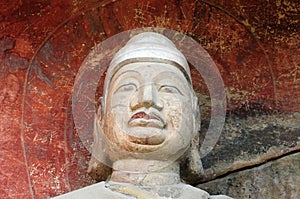 Ancient buddha statue