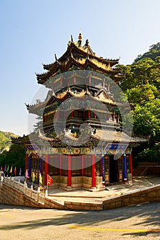 The ancient Buddhism temple