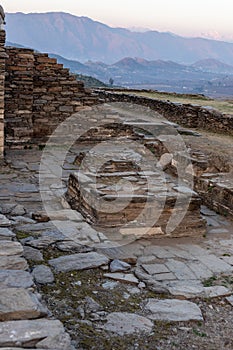 Ancient Buddhist monastery in Barikot Balo kaley believed to be built in the 2nd century