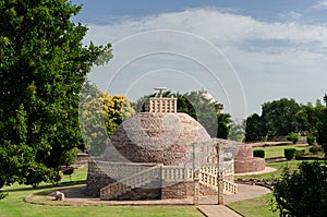 Ancient Buddhist stupas in Sanchi