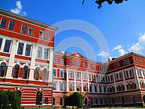 Ancient building in baroque style, Kamenets Podolskiy, Ukraine