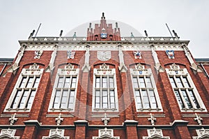 Ancient building frontage