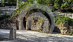 Grotto of Diana in resort Pyatigorsk photo