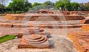 Ancient building in Sarnath