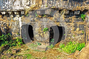 Ancient Building Structures on Lohagad