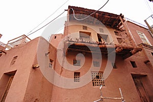 Ancient building in zoroastrian villageAbyaneh, Iran