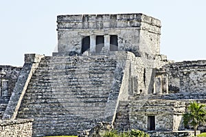 Ancient buildings built by the Mayas