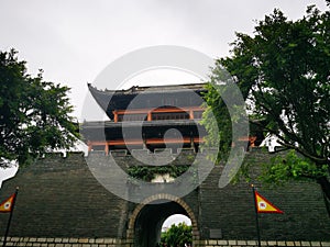 Ancient buildings in Ganzhou City, Jiangxi Province, China