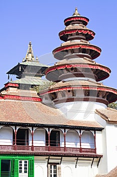 Ancient Buildings, Kathmandu Durbar Square, Nepal photo