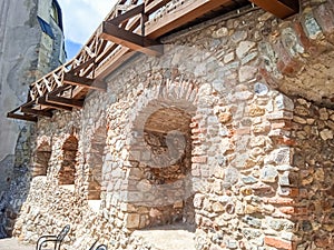 Ancient buildings on the territory of Nitra castle