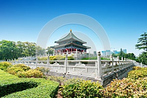 Ancient buildings in Xi`an, Shaanxi