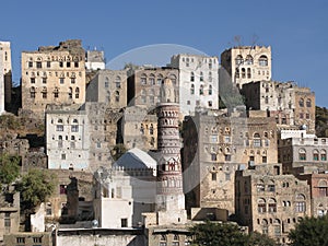 Ancient buildings in Yemen