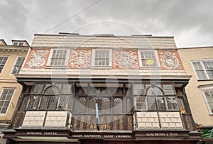 Ancient Buildng Facade, Canterbury, England, UK