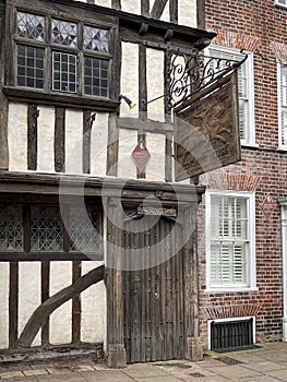 Ancient Buildng Facade, England, UK