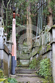 ancient burials of important people in Japan, all made of stone