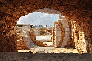 Ancient Caesarea. photo