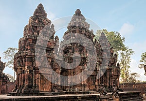 Banteay Srei Pink Templ photo