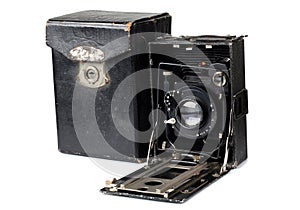 Ancient camera and case two