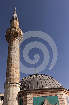 Ancient Camii mosque on Konak square,