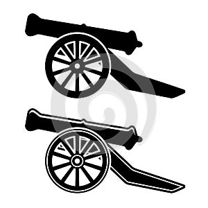Ancient cannon symbol