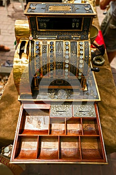Ancient cash register, rarity