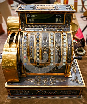 Ancient cash register, rarity