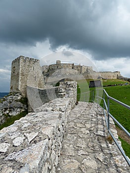 The ancient castle.