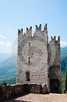 Ancient castle of Arco / Italy