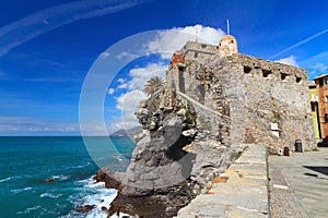 Ancient castle in Camogli