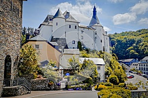 Ancient castle in Clervaux, Luxembourg