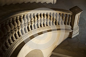 Ancient Castle curved stairs