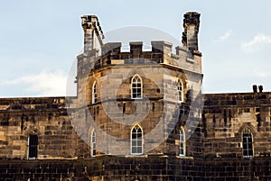 Ancient castle in Lancaster England