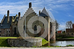 Ancient castle in Medemblik, Netherlands