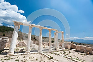 Ancient castle in Pamukkale