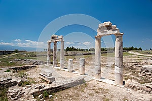 Ancient castle in Pamukkale