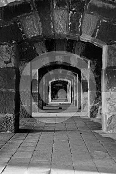 Ancient Castle Passageway photo