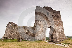 Ancient castle ruins XII century, Kremenets, Ternopil region, Ukraine