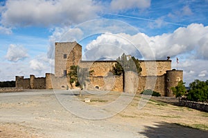 Ancient castle of the village Pedraza, Spain photo
