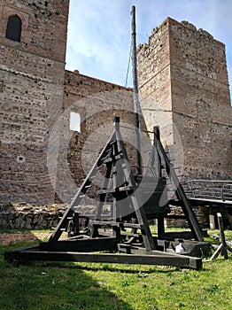 Ancient catapult, Lozoya castle
