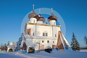 Ancient Cathedral of the Nativity of Christ 1562. Kargopol