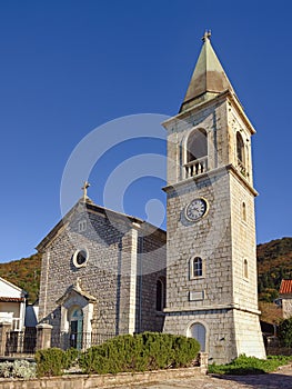 Ancient Catholic Church of Saint Roch. Montenegro, Tivat