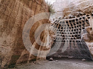 Ancient cave dovecote