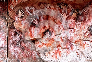 Ancient Cave Paintings in Patagonia