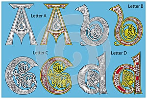 Ancient Celtic alphabet