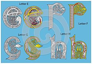 Ancient Celtic alphabet