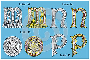 Ancient Celtic alphabet