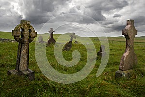 Ancient Celtic gravesite